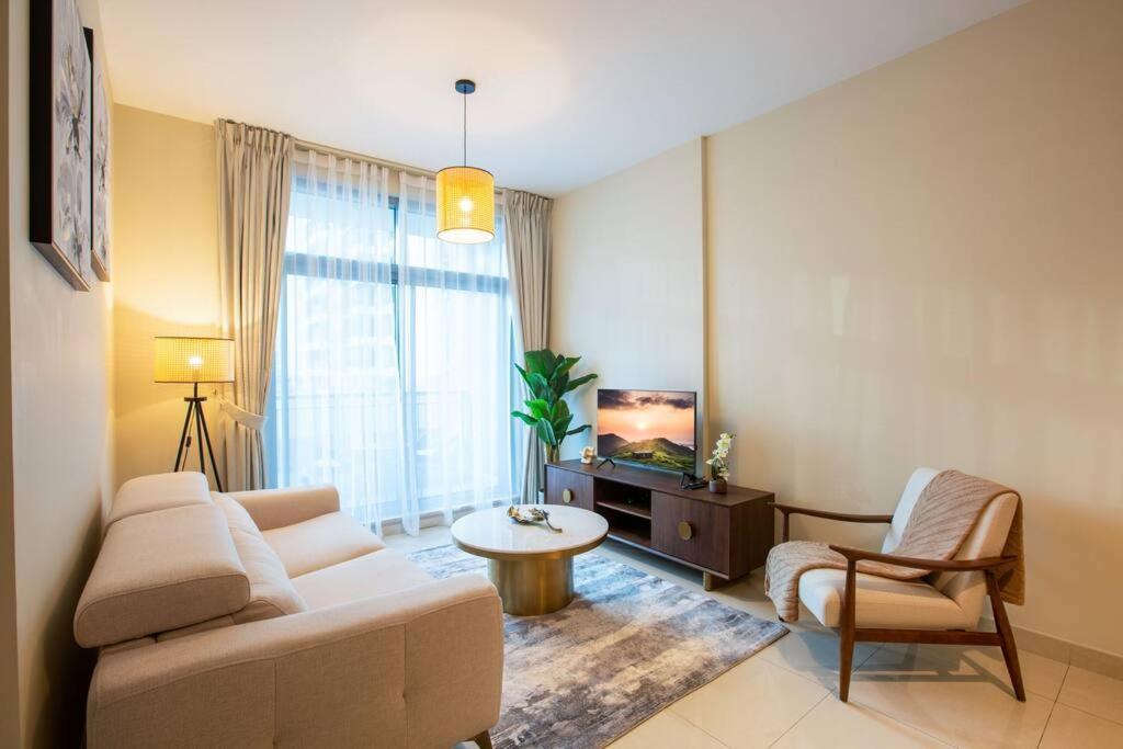 두바이 Lux 1Br 2 Min To Burj Khalifa 아파트 외부 사진