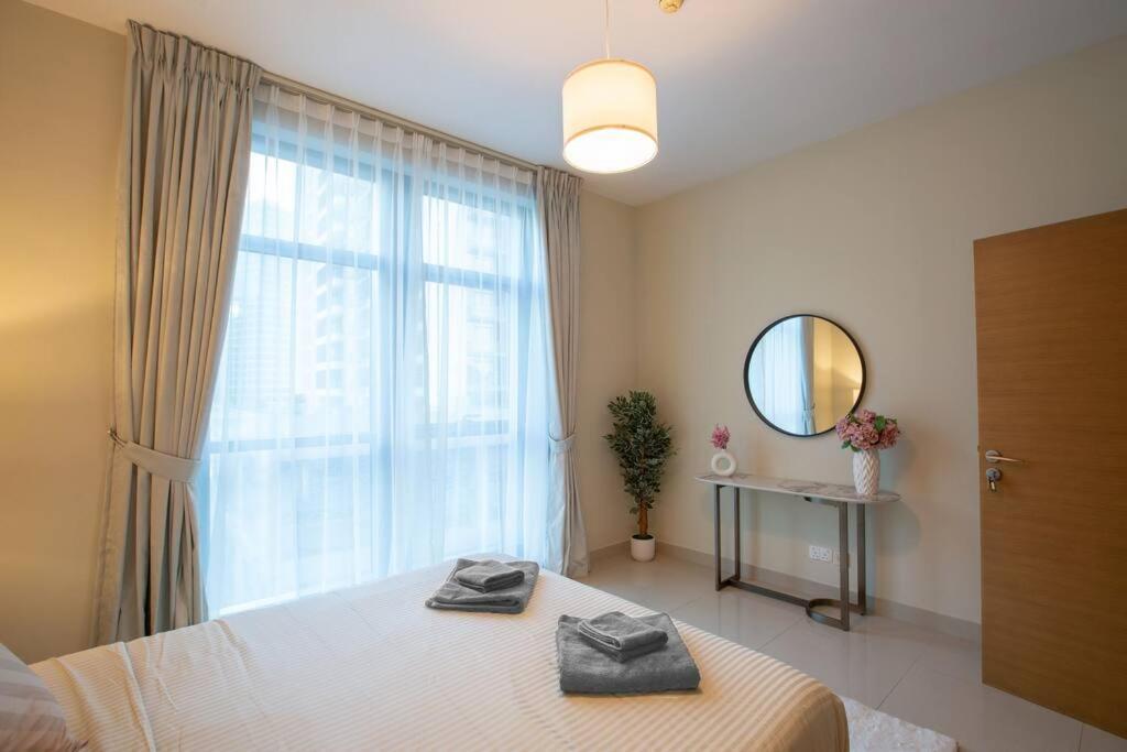 두바이 Lux 1Br 2 Min To Burj Khalifa 아파트 외부 사진