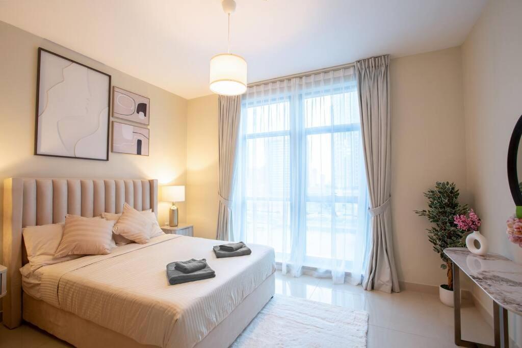 두바이 Lux 1Br 2 Min To Burj Khalifa 아파트 외부 사진